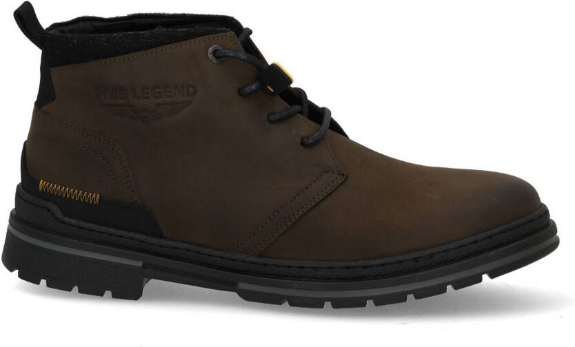 PME Legend Fleetman Veterboots Laarzen Met Veters Heren Groen - Foto 7