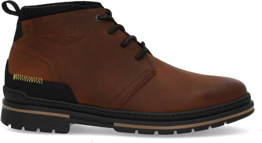PME Legend Stoere leren herenlaarzen voor herfst winter Brown Heren - Foto 17