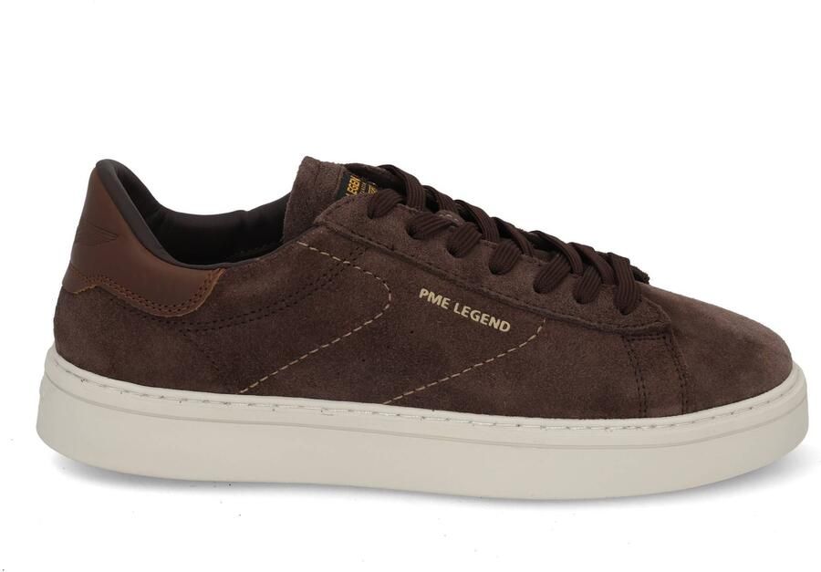 PME Legend CS-10 suède sneakers met logo bruin - Foto 5