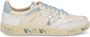 Premiata Witte Sneakers Paneelontwerp Gekreukte Afwerking - Thumbnail 2