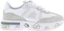 Premiata Lichtgrijze Suède Sneakers Cassie Multicolor Dames - Thumbnail 3