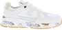 PREMIATA Lage Sneakers Dames Mase-d Maat: 38 Materiaal: Suède Kleur: Wit - Thumbnail 3