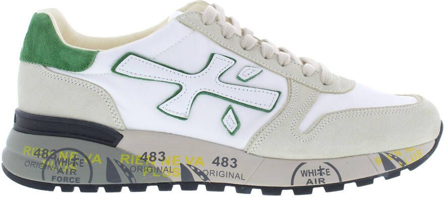 Premiata Leer.4 Sneakers Stijlvolle en duurzame schoenen voor mannen White Heren - Foto 8