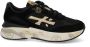 Premiata Blauwe Sneakers met Suède Details - Thumbnail 2