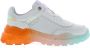 Red-Rag Meisjes Veterschoenen Red rag 13110 199 White Combi Fantasy Wit - Thumbnail 1