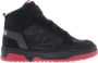 Red-rag 13759 999 Black Combi Fantasy Sneakers hoge-sneakers - Thumbnail 4