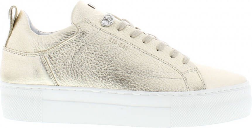 Red-Rag Red Rag Vrouwen Suède Effen Lage sneakers Damesschoenen 74402 Goud - Foto 16