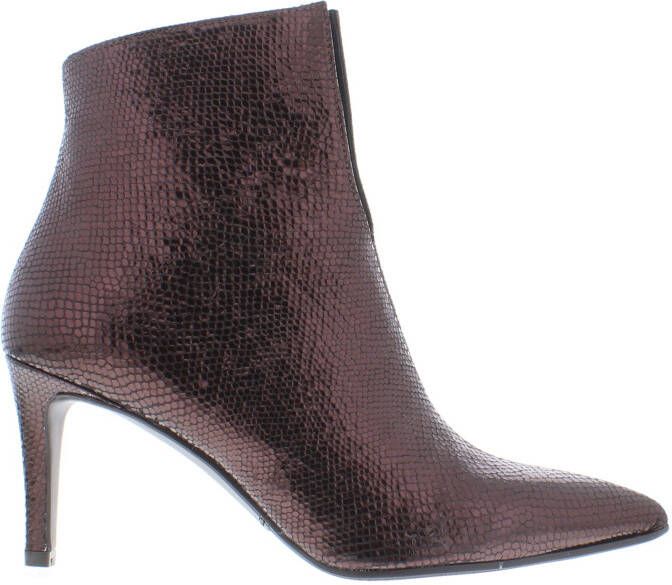 Red Rag Red-Rag 78580 Enkellaarsjes Enkelboots met rits Dames Bruin - Foto 4