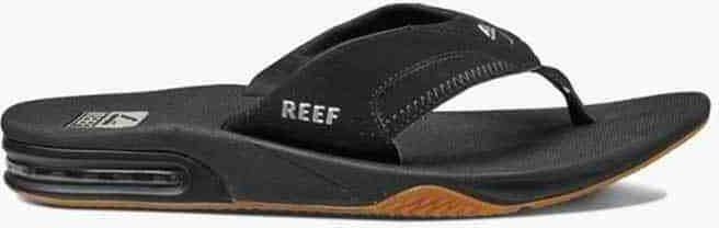 Reef Fanning RF002026 black silver Zwart