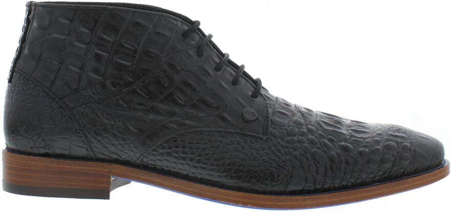 Rehab Barry croco black Zwart