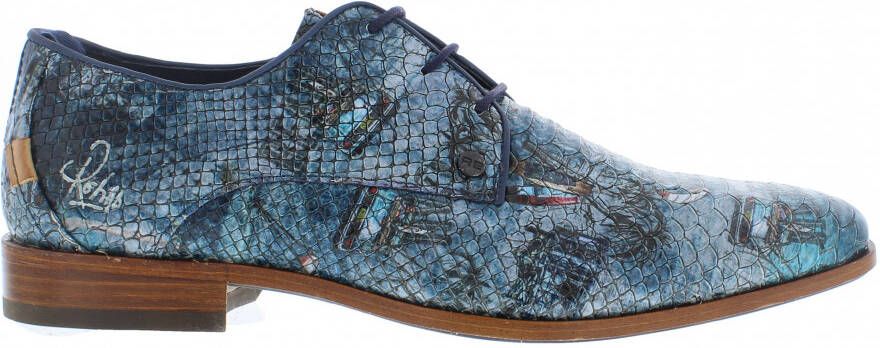 Schoenen Zakenschoenen Oxfords Caprice Oxfords blauw-nude casual uitstraling Schoenen Zakenschoenen Oxfords Caprice Oxfords blauw-nude casual uitstraling