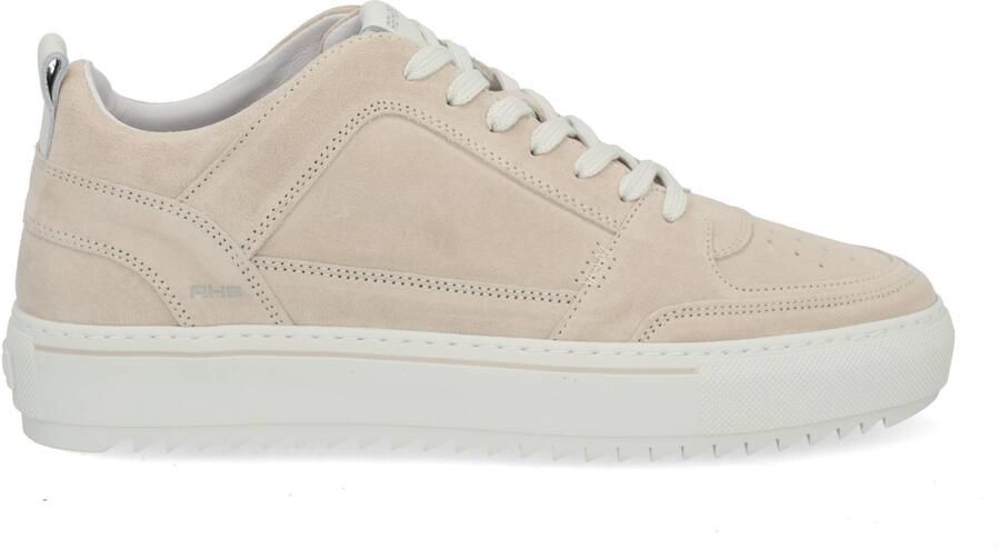 Rehab beige leren combi heren sneakers Creon - Foto 2