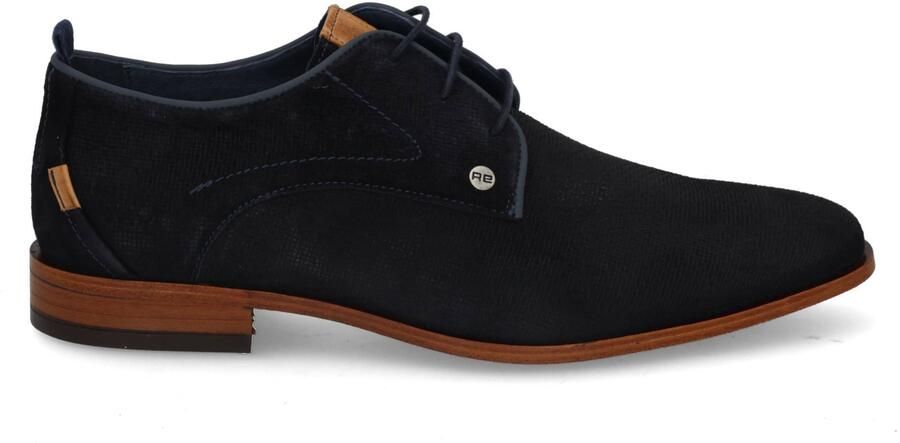 Rehab GREG WALL SUE 8100 DBLU heren veterschoenen gekleed blauw - Foto 12