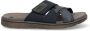 Rieker Jeansblauwe Comfort Slipper Blue - Thumbnail 4