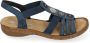 Rieker Sandalen zomerschoen sandaal sleehak met decoratieve parels - Thumbnail 3