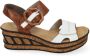 Rieker Trendy Platform Sandaal met gesp Multicolor Dames - Thumbnail 6