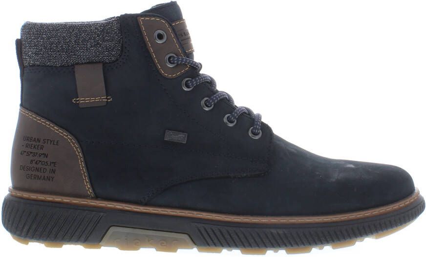 Rieker Winterlaarzen high top sneaker veterschoen met tex-membraan smalle vorm - Foto 8
