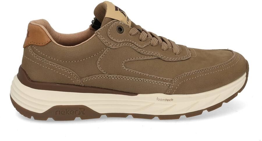 Rieker Sneakers H-leest groen Leer - Foto 13