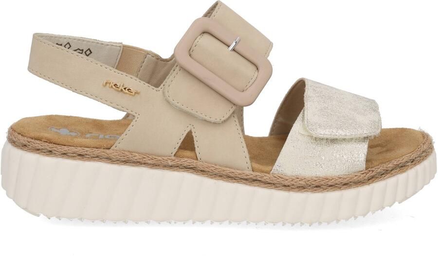 Rieker 69260 60 beige gold Beige