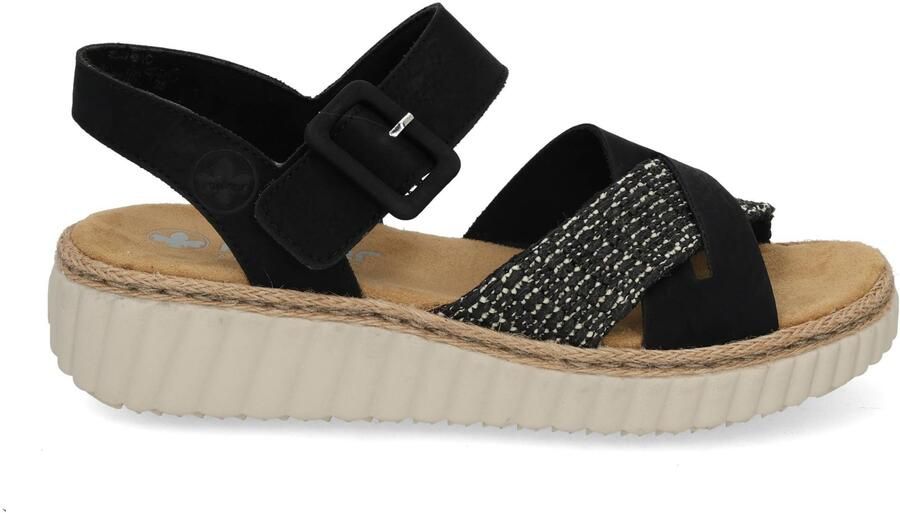 Rieker 69269 00 schwarz Zwart - Foto 9