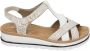 Rieker Comfortabele witte sandaal met leuke print White Dames - Thumbnail 3
