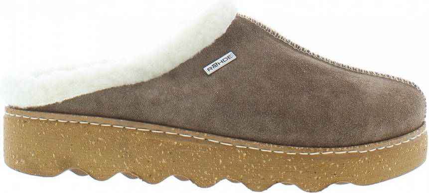 Rohde Pantoffels FOGGIA-D Pantoffel clog met uitneembare binnenzool van schapenvacht - Foto 6