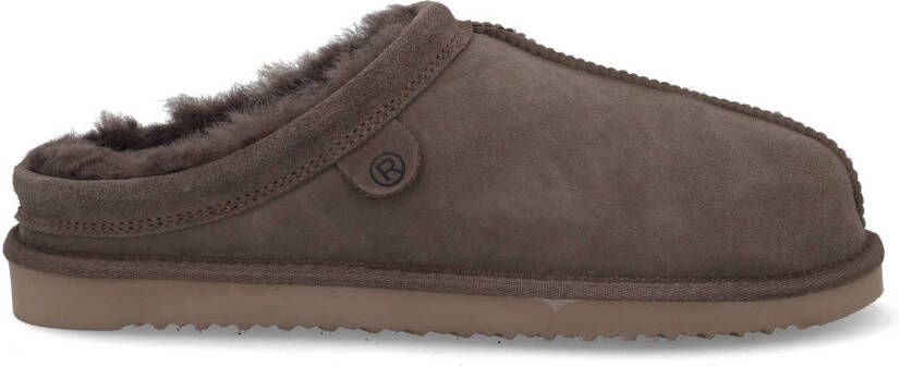 Rohde Livigno heren pantoffel Donker Taupe - Foto 7