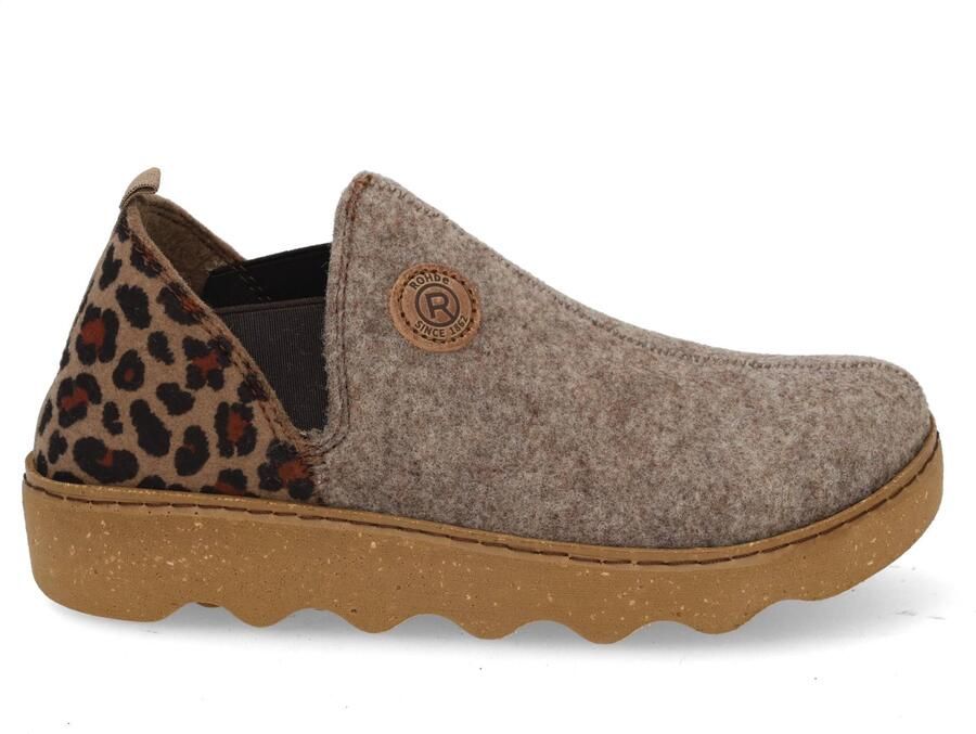 Rohde Pantoffels Dames Beige - Foto 2