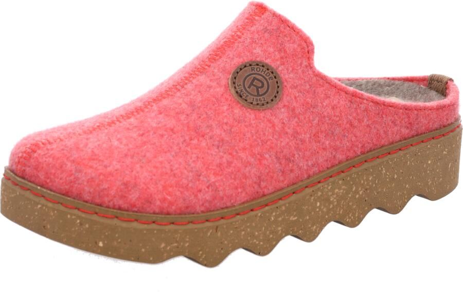 Rohde Pantoffels Foggia Pantoffel slof clog huis-slipper met profielzool - Foto 4