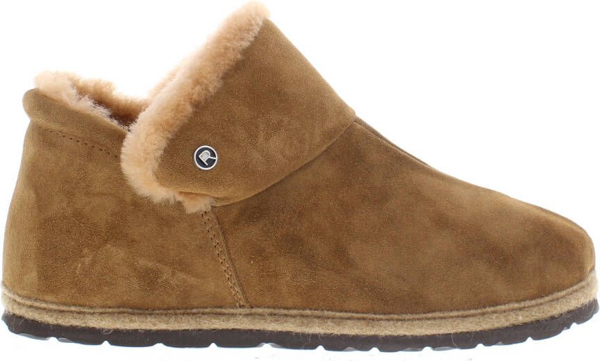 Rohde Dames Pantoffel Gevoerd 7076-76 Cognac - Foto 3