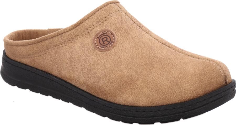 Rohde Beige Leren Open Pantoffels Heren Beige - Foto 4