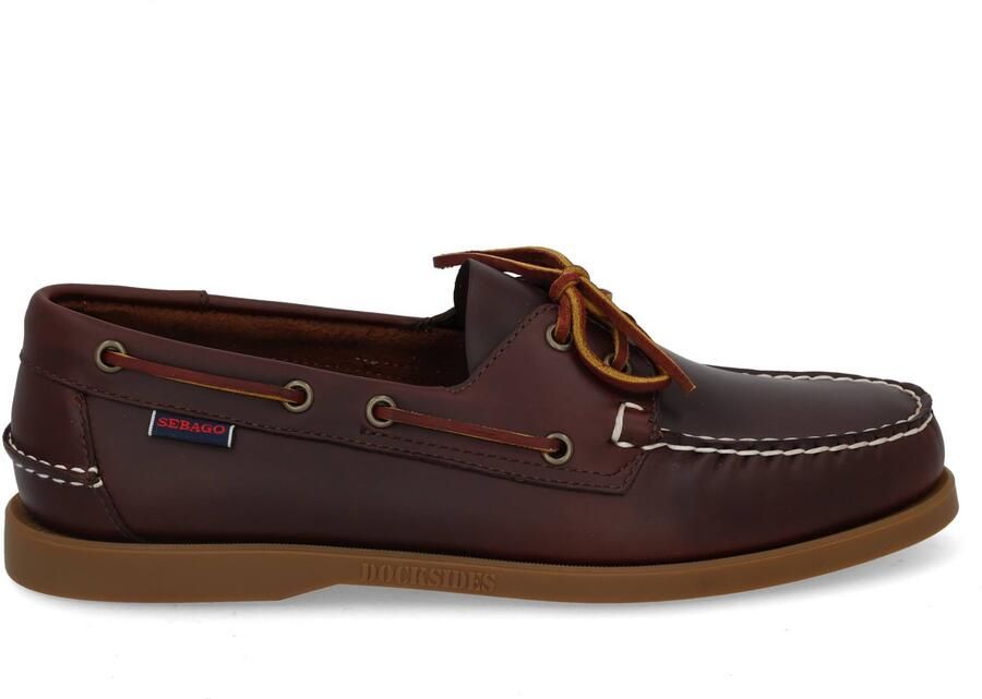 SEBAGO Veterschoenen Heren Docksides Maat: 44 Materiaal: Leer Kleur: Bruin - Foto 9