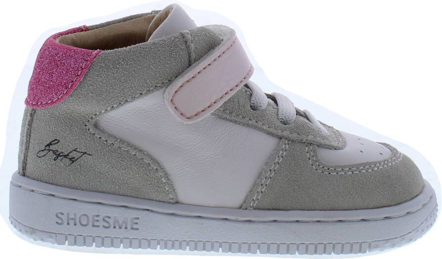 ShoesMe BN23S001-B grey white pink Wit