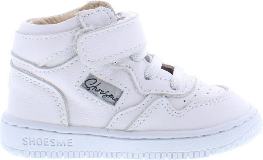 Shoesme BN24S008-A unisex kinder klittenbandboots wit