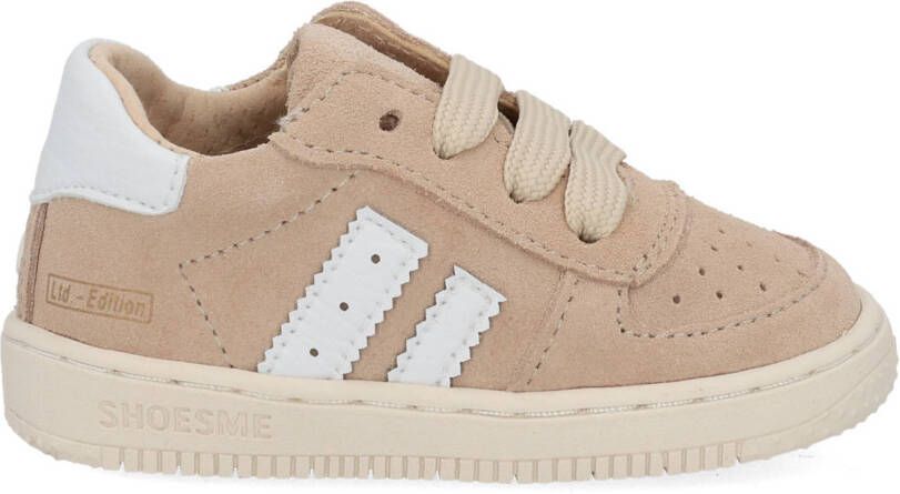 Shoesme Baby Babysneakers Taupe Leer - Foto 5