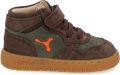 Shoesme Baby Babysneakers Jongens Cognac Leer - Cognac