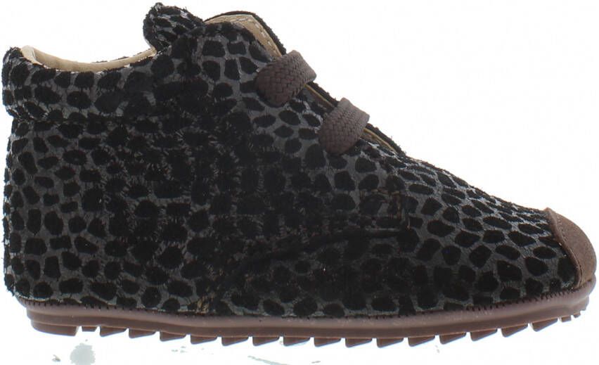 ShoesMe BP22W027-E brown black dots Bruin