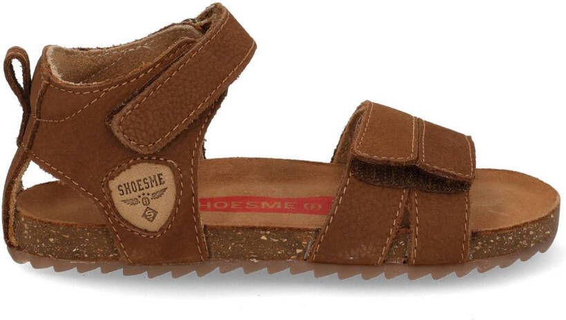 Shoesme suède sandalen cognac