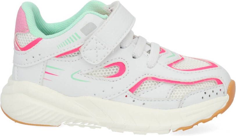 ShoesMe LW25S052-C white fuchsia Wit