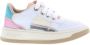 Shoesme No24s003 Lage sneakers Meisjes Wit - Thumbnail 4