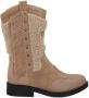 Shoesme Nw24w006 Laarzen Suède Meisjes Taupe - Thumbnail 4