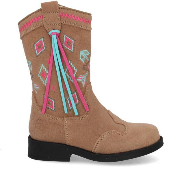 ShoesMe NW25W009-A cognac blue pink Cognac