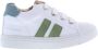 Shoesme Veterschoenen Meisjes jongens white green Leer - Thumbnail 2