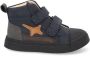 Shoesme leren sneakers donkerblauw Jongens Leer Meerkleurig 24 - Thumbnail 4