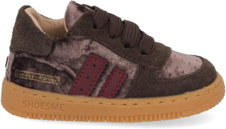ShoesMe BN26W002-I dark brown velve Bruin