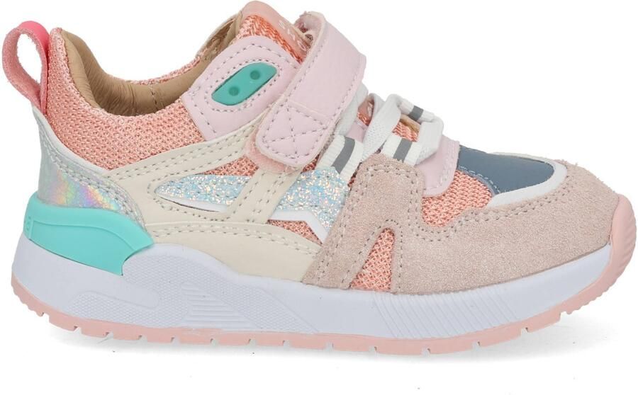 Shoesme St25s021 Sneakers Leren Sneaker Meisjes Multi - Foto 3