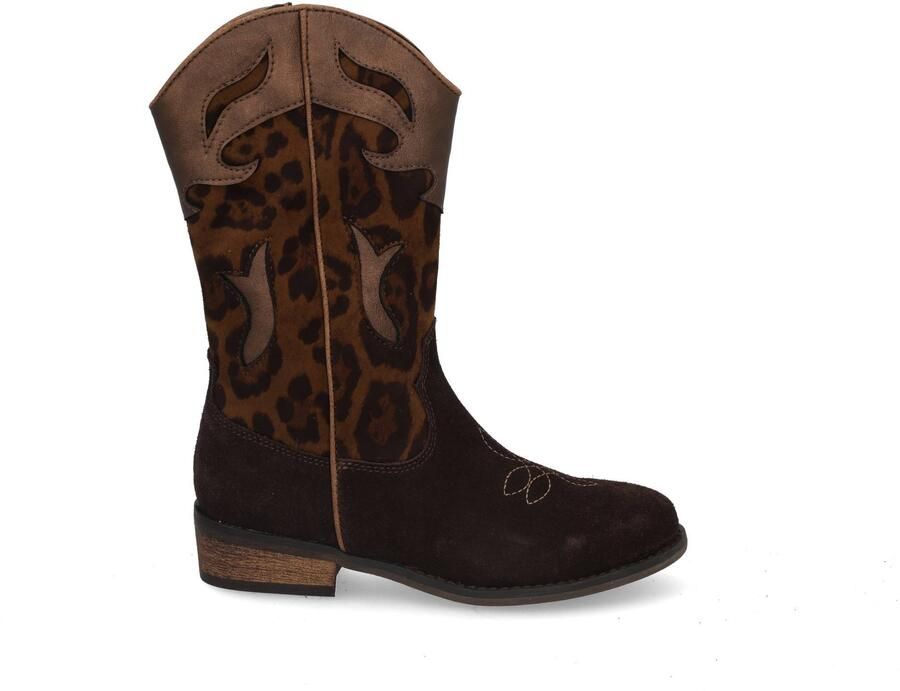 Shoesme Selected Western laars bruin combi - Foto 2