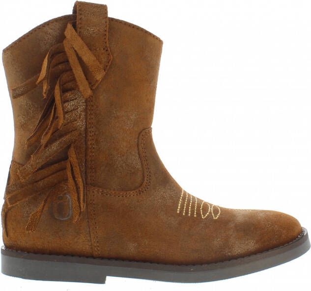 Shoesme SI22W059-C~~~~~~~~~~~~~~~~~~~~ MeisjesLaarzenKinderlaarsjes Cognac - Foto 2