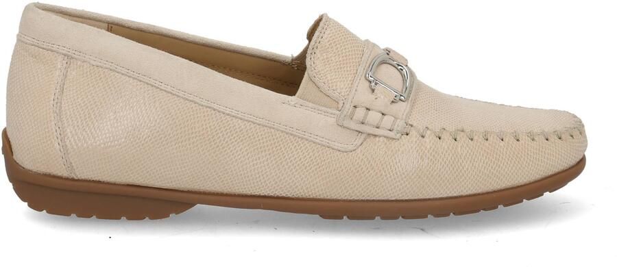 Sioux Instapper Cortizia-723-H Bone Reptielprint Suède Verwisselbaar Voetbed Wijdte H - Foto 5