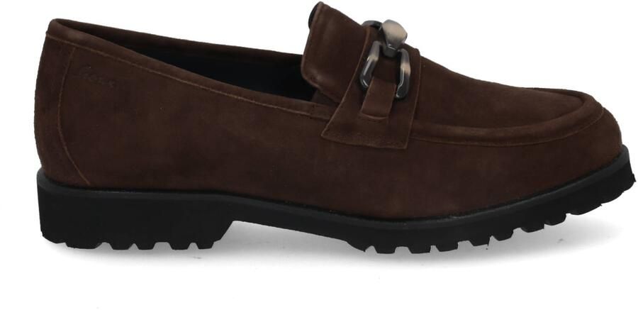 Sioux donkerbruine suède dames loafers Meredith 757 H - Foto 2